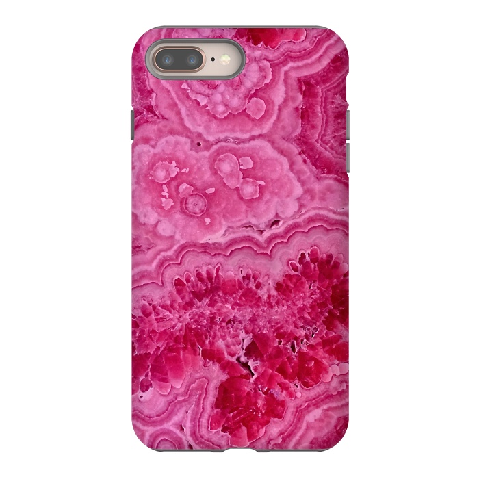 iPhone 7 plus StrongFit Strong Pink Agate  by  Utart