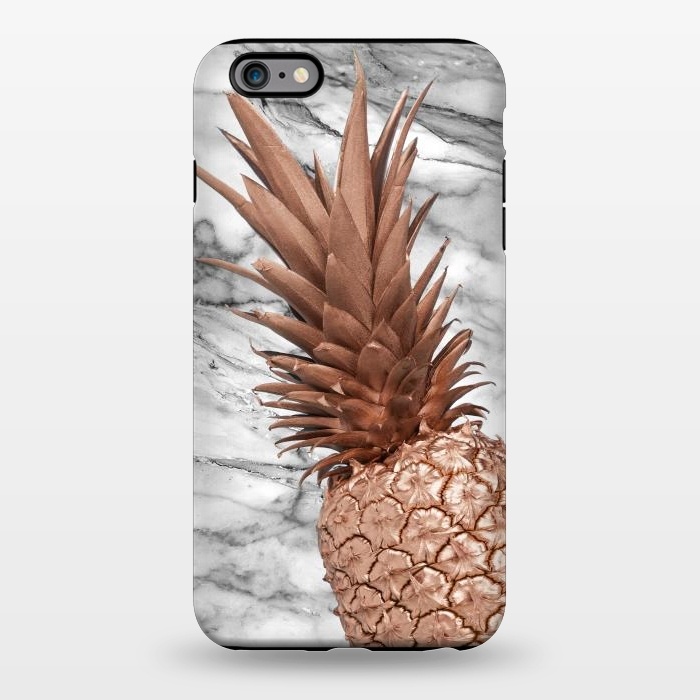 iPhone 6/6s plus StrongFit Rose Gold Pineapple on Marble by  Utart