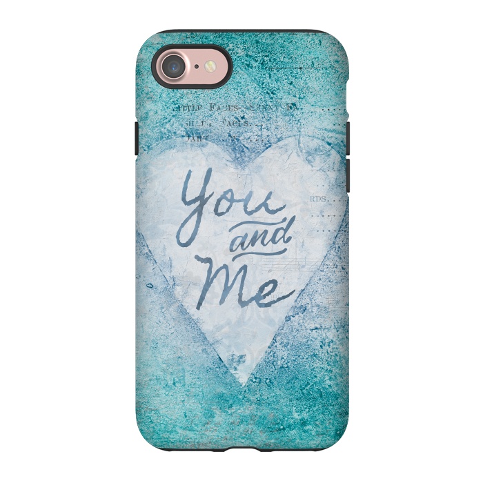 iPhone 7 StrongFit You And Me Love Heart by Andrea Haase