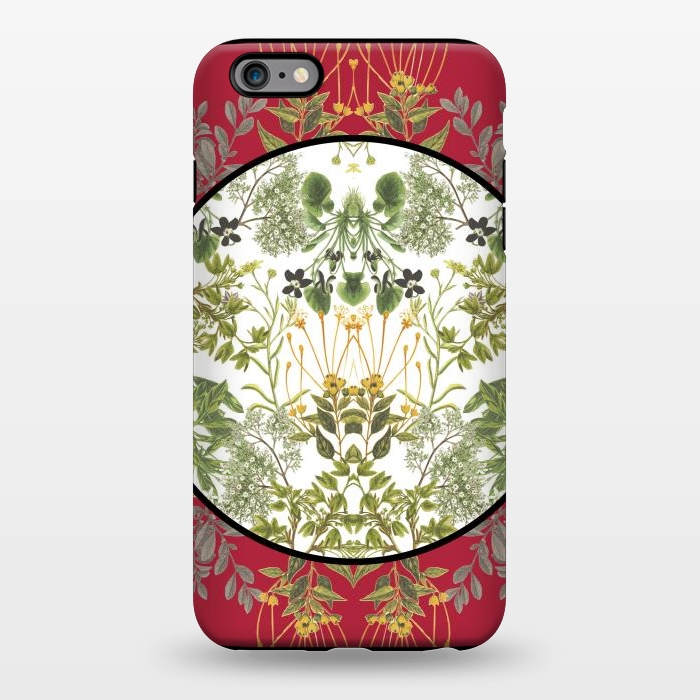 iPhone 6/6s plus StrongFit Botanic Patchwork by Zala Farah