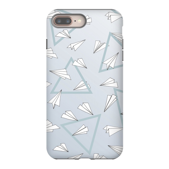 iPhone 7 plus StrongFit Paper Planes by Barlena