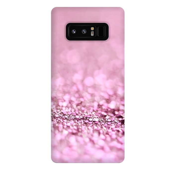 Galaxy Note 8 StrongFit Rose Gold Blush Glitter by  Utart