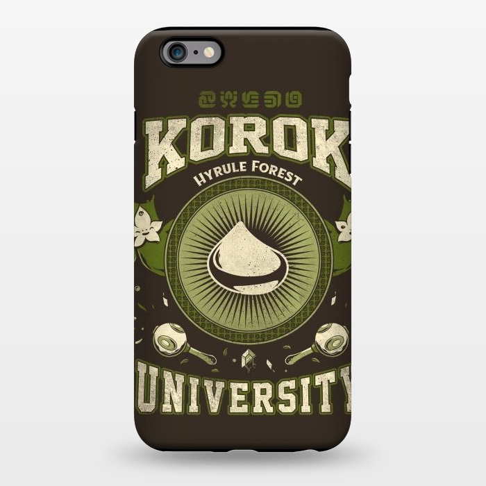 iPhone 6/6s plus StrongFit Korok University by Ilustrata
