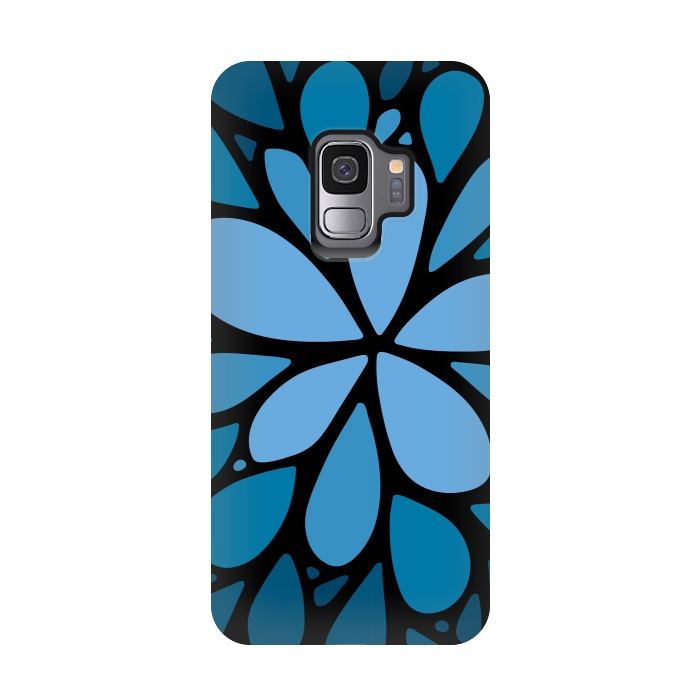 Galaxy S9 StrongFit Water Flower by Majoih