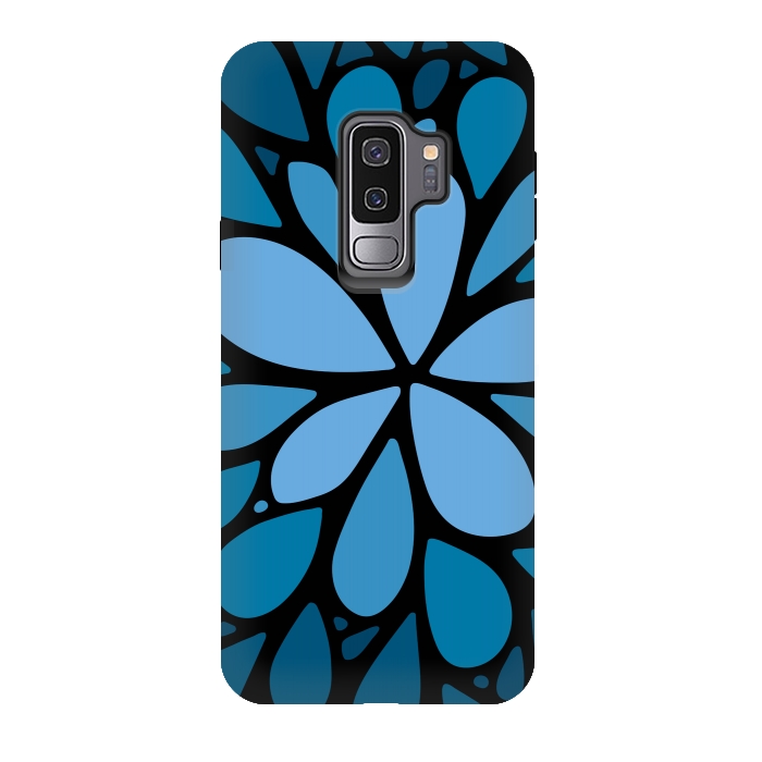 Galaxy S9 plus StrongFit Water Flower by Majoih