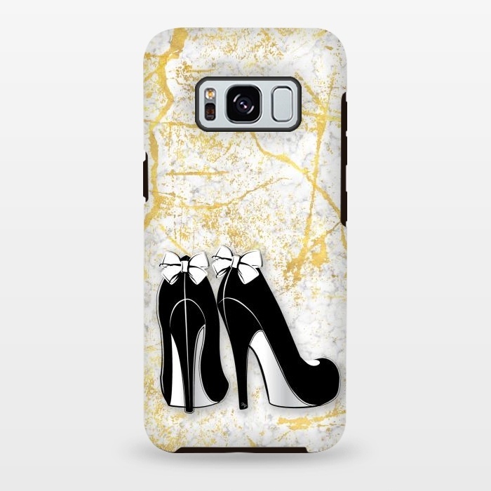 Galaxy S8 plus StrongFit Luxury Golden Marble Heels by Martina