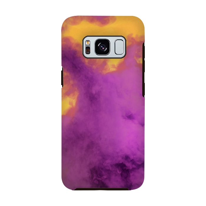 Galaxy S8 StrongFit Ultraviolet Smoke by Gringoface Designs