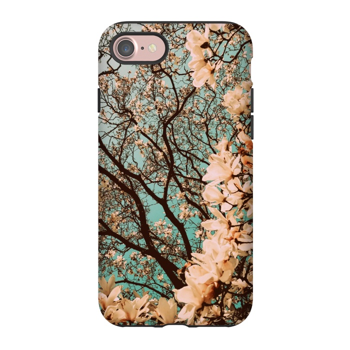 iPhone 7 StrongFit Spring Time Cherry Blossoms by Gringoface Designs