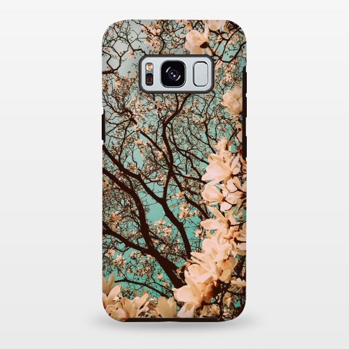 Galaxy S8 plus StrongFit Spring Time Cherry Blossoms by Gringoface Designs