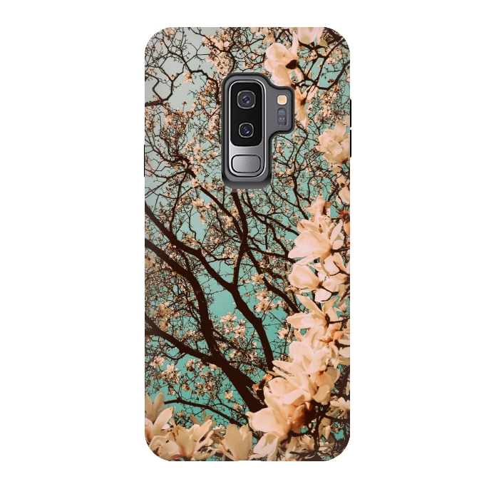 Galaxy S9 plus StrongFit Spring Time Cherry Blossoms by Gringoface Designs