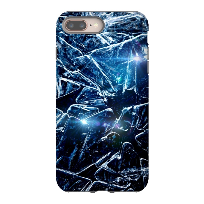 iPhone 7 plus StrongFit Cracked Ice by Gringoface Designs
