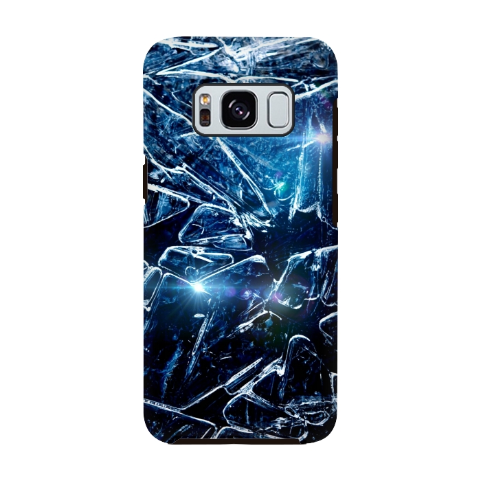 Galaxy S8 StrongFit Cracked Ice by Gringoface Designs