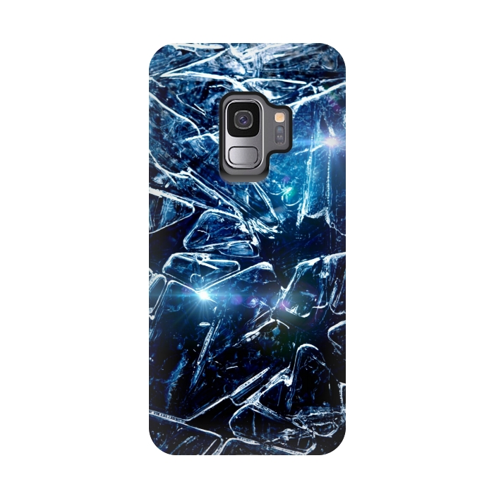 Galaxy S9 StrongFit Cracked Ice by Gringoface Designs