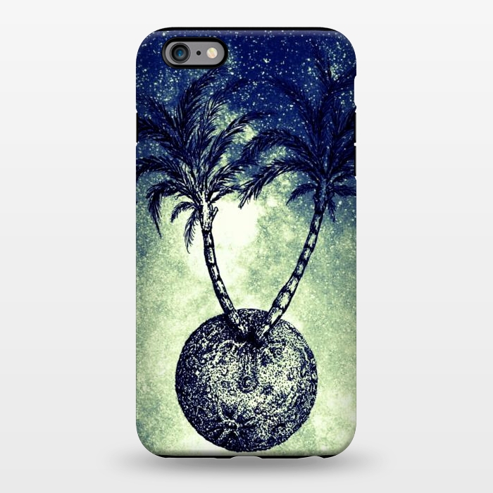 iPhone 6/6s plus StrongFit Paradise is on the Moon by Gringoface Designs