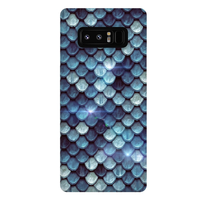 Galaxy Note 8 StrongFit Snake skin by Gringoface Designs