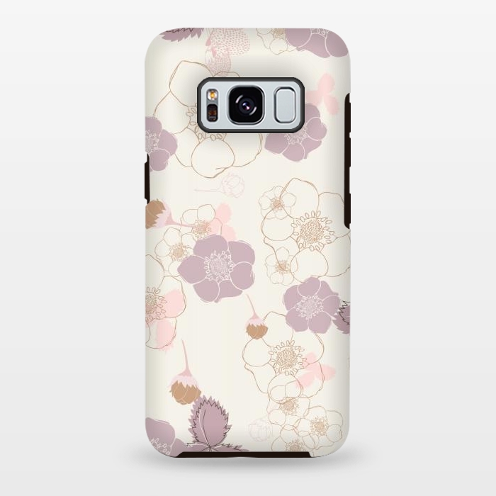 Galaxy S8 plus StrongFit Strawberry Fields Forever by Paula Ohreen