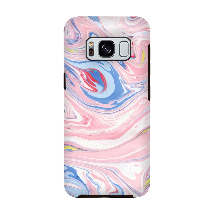 Galaxy S8 StrongFit Marble Pattern-v2 by Creativeaxle