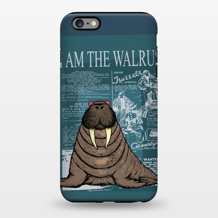 iPhone 6/6s plus StrongFit I am the walrus by Mangulica
