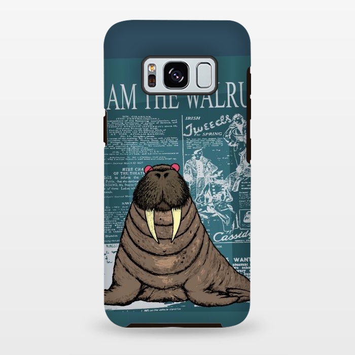 Galaxy S8 plus StrongFit I am the walrus by Mangulica