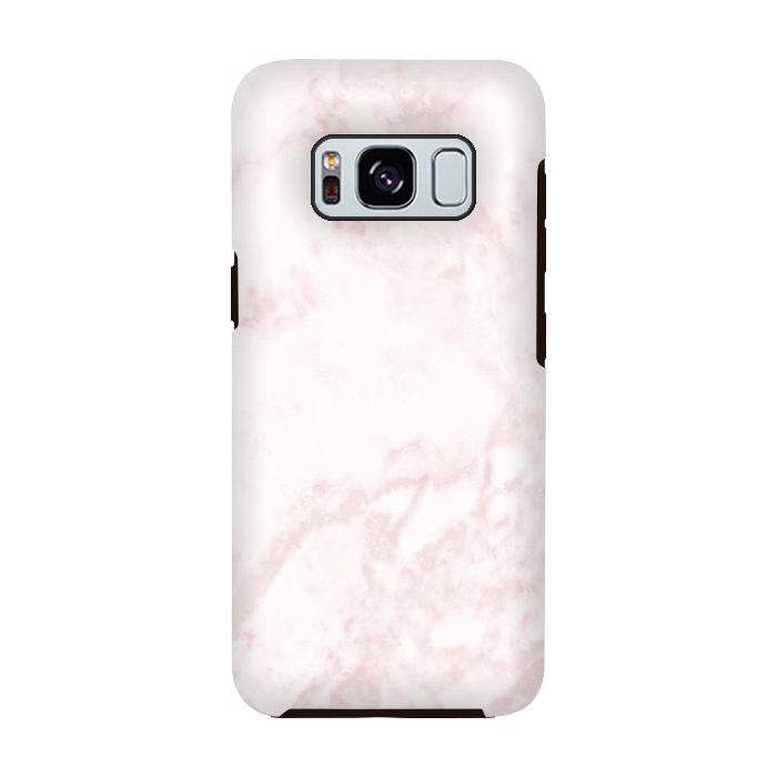 Galaxy S8 StrongFit Rose-gold Marble Deluxe by Dushan Medich
