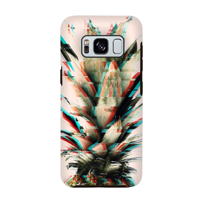 Galaxy S8 StrongFit Glitch pineapple by Mmartabc