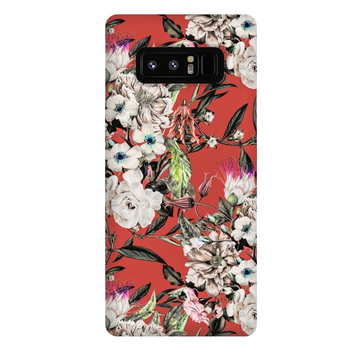 Galaxy Note 8 StrongFit Flower bouquet by Mmartabc
