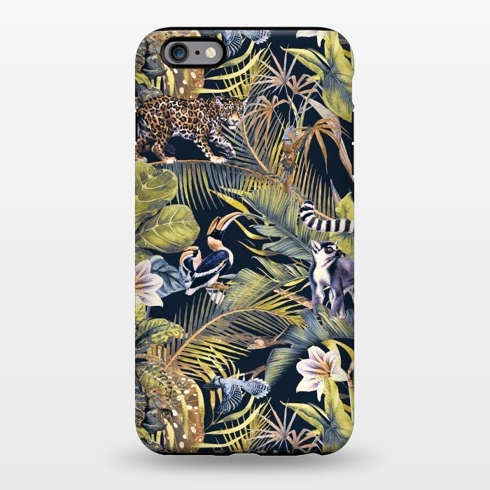 iPhone 6/6s plus StrongFit Wild Jungle - 01 by Mmartabc