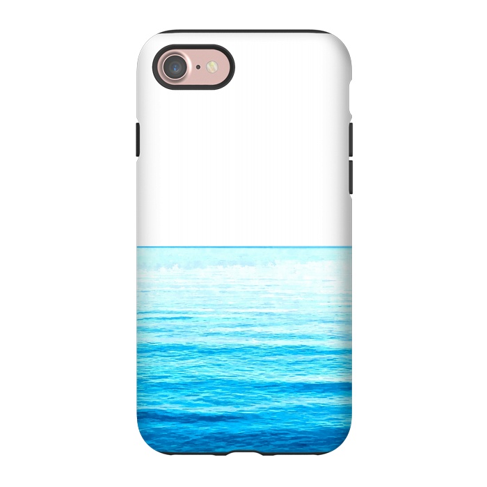 iPhone 7 StrongFit Blue Ocean Illustration by Alemi