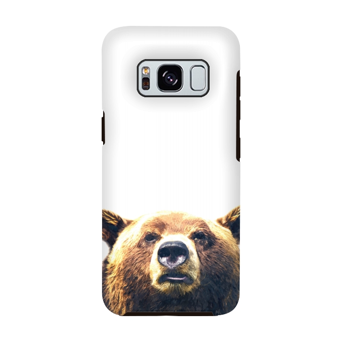 Galaxy S8 StrongFit Bear Portrait by Alemi