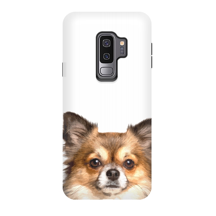 Galaxy S9 plus StrongFit Chihuahua Portrait by Alemi