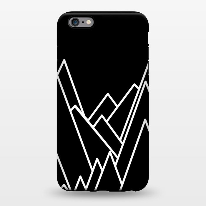 iPhone 6/6s plus StrongFit Outline peaks by Steve Wade (Swade)