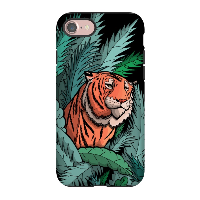 iPhone 7 StrongFit As the tiger emerged from the jungle by Steve Wade (Swade)