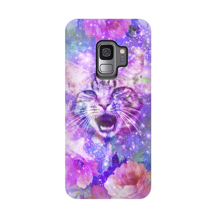Galaxy S9 StrongFit Cat Sc by Girly Trend