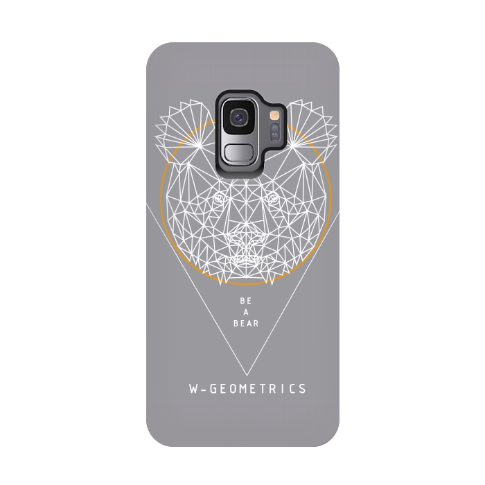 Galaxy S9 StrongFit Bear by W-Geometrics