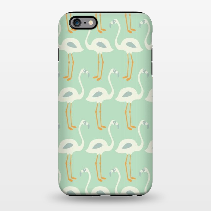 iPhone 6/6s plus StrongFit Flamingo Mint Pattern 004 by Jelena Obradovic