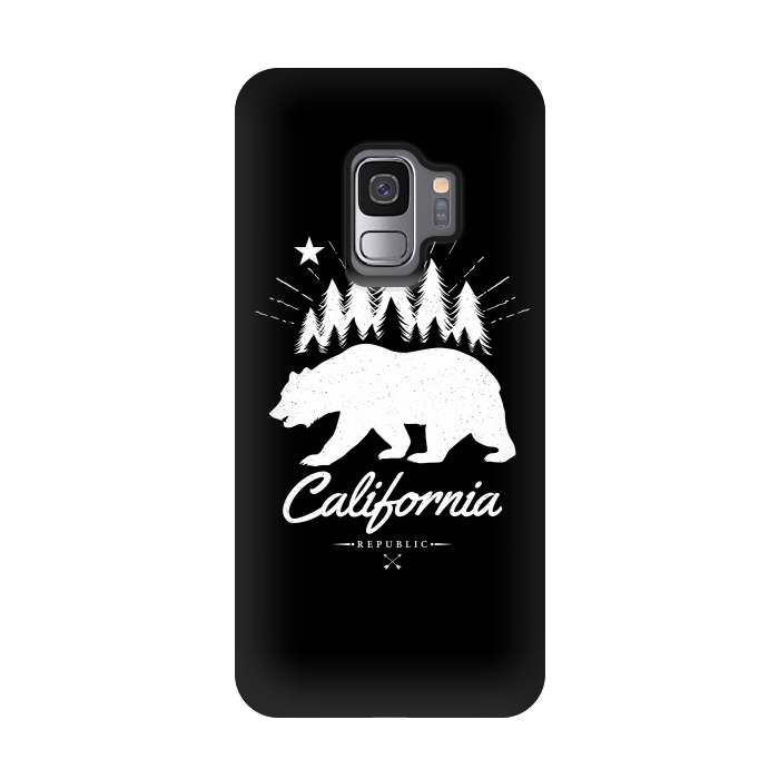 Galaxy S9 StrongFit California Republic by Mitxel Gonzalez