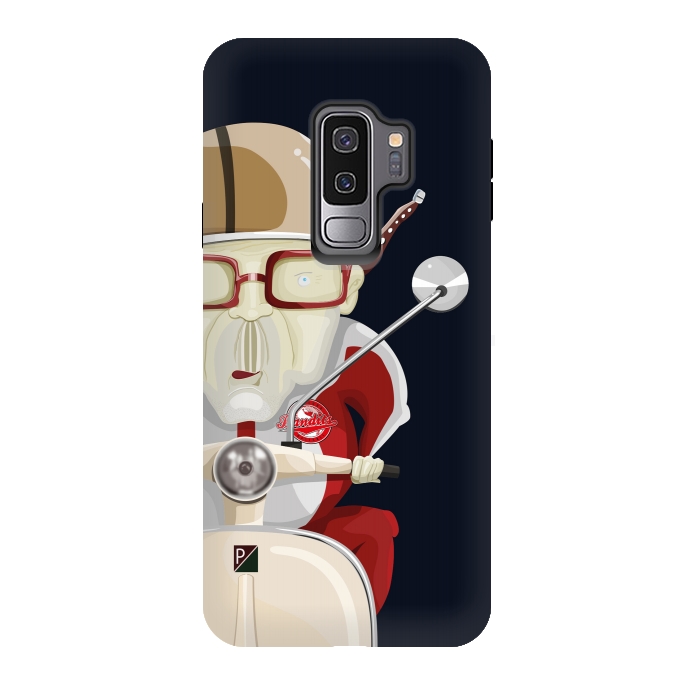 Galaxy S9 plus StrongFit Old Vespa by Alejandro Orjuela