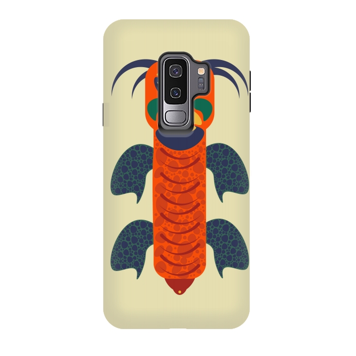 Galaxy S9 plus StrongFit Tortoise-orange by Parag K