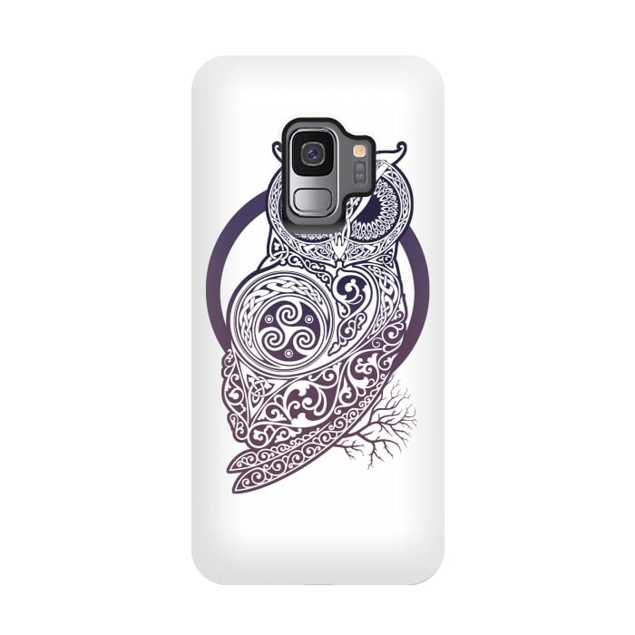 Galaxy S9 StrongFit CELTIC OWL by RAIDHO