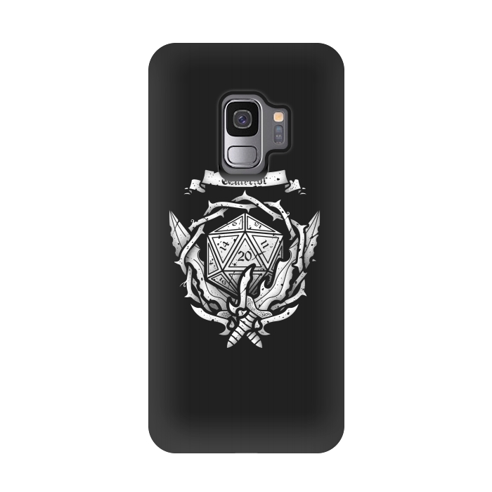 Galaxy S9 StrongFit Warrior Crest by Q-Artwork
