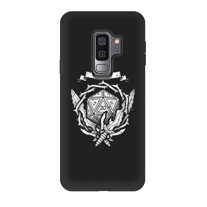 Galaxy S9 plus StrongFit Warrior Crest by Q-Artwork