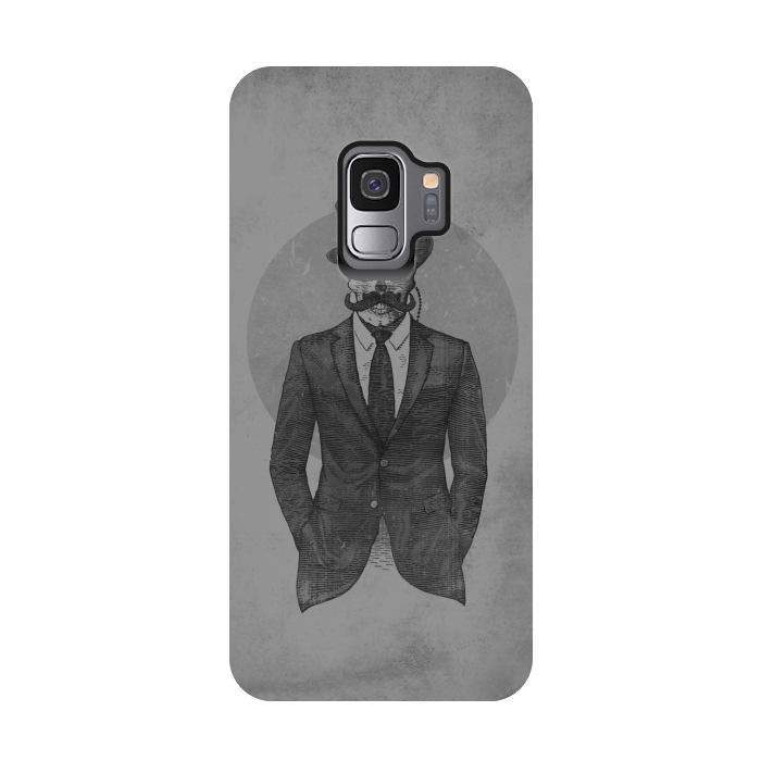 Galaxy S9 StrongFit The Gentleman by Grant Stephen Shepley