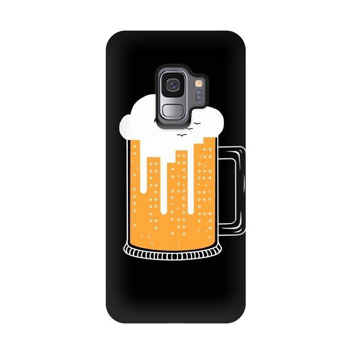 Galaxy S9 StrongFit CITY BEER by Coffee Man