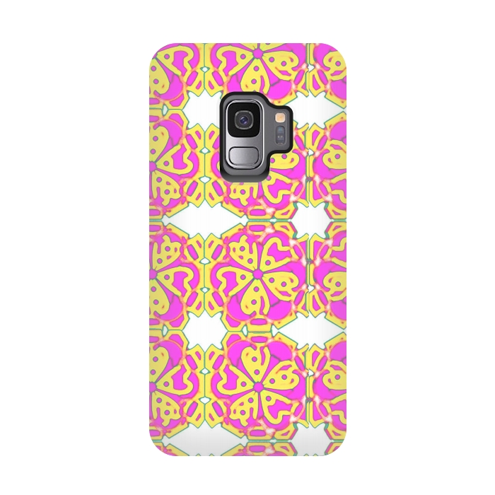 Galaxy S9 StrongFit The Spirit of the Flower by Bettie * Blue