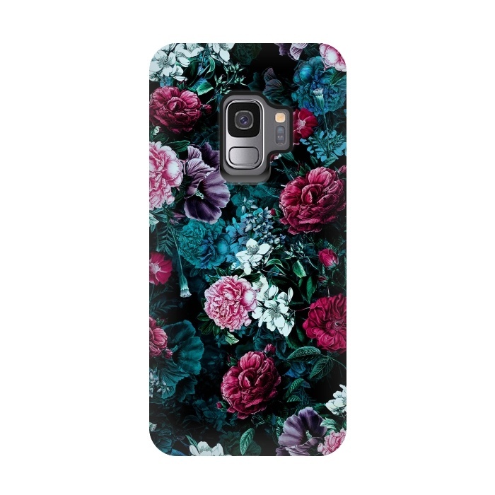 Galaxy S9 StrongFit Floral Pattern IV by Riza Peker