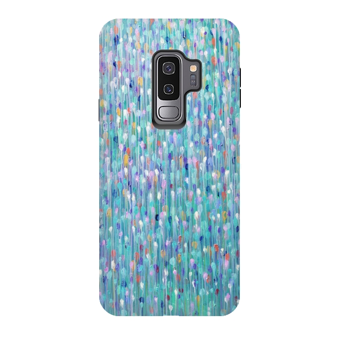 Galaxy S9 plus StrongFit Sparkly Water by Helen Joynson