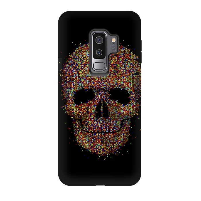 Galaxy S9 plus StrongFit Acid Skull by Sitchko