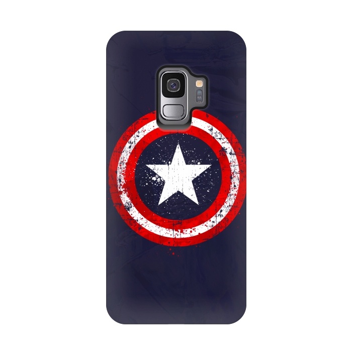 Galaxy S9 StrongFit Captain's America splash by Sitchko