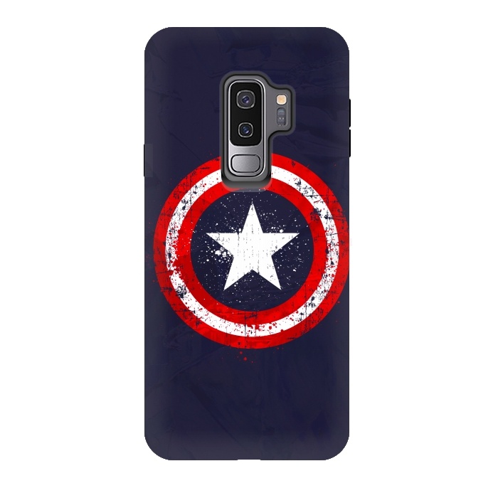 Galaxy S9 plus StrongFit Captain's America splash by Sitchko