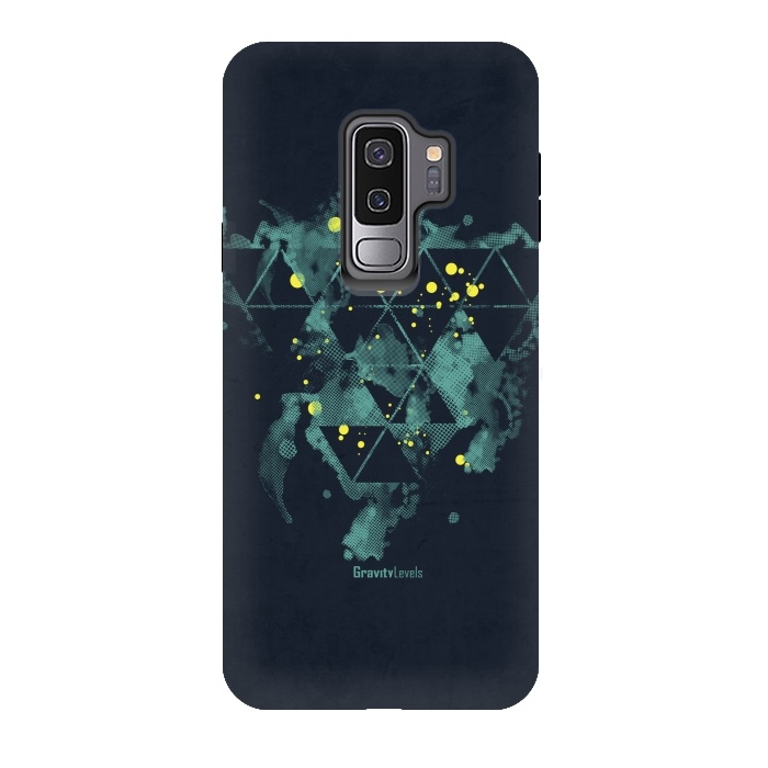 Galaxy S9 plus StrongFit Gravity Levels - Space Bird by Sitchko